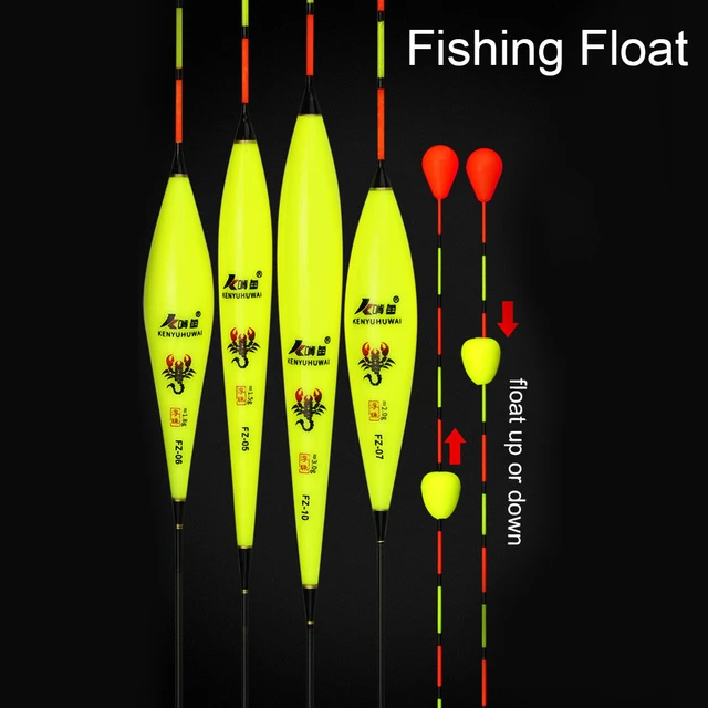 Night Light Bobber Lightweight High Buoyancy Fishing Float EVA Thicken Tail  LED Long Shot Float For Outdoor Fishing - AliExpress