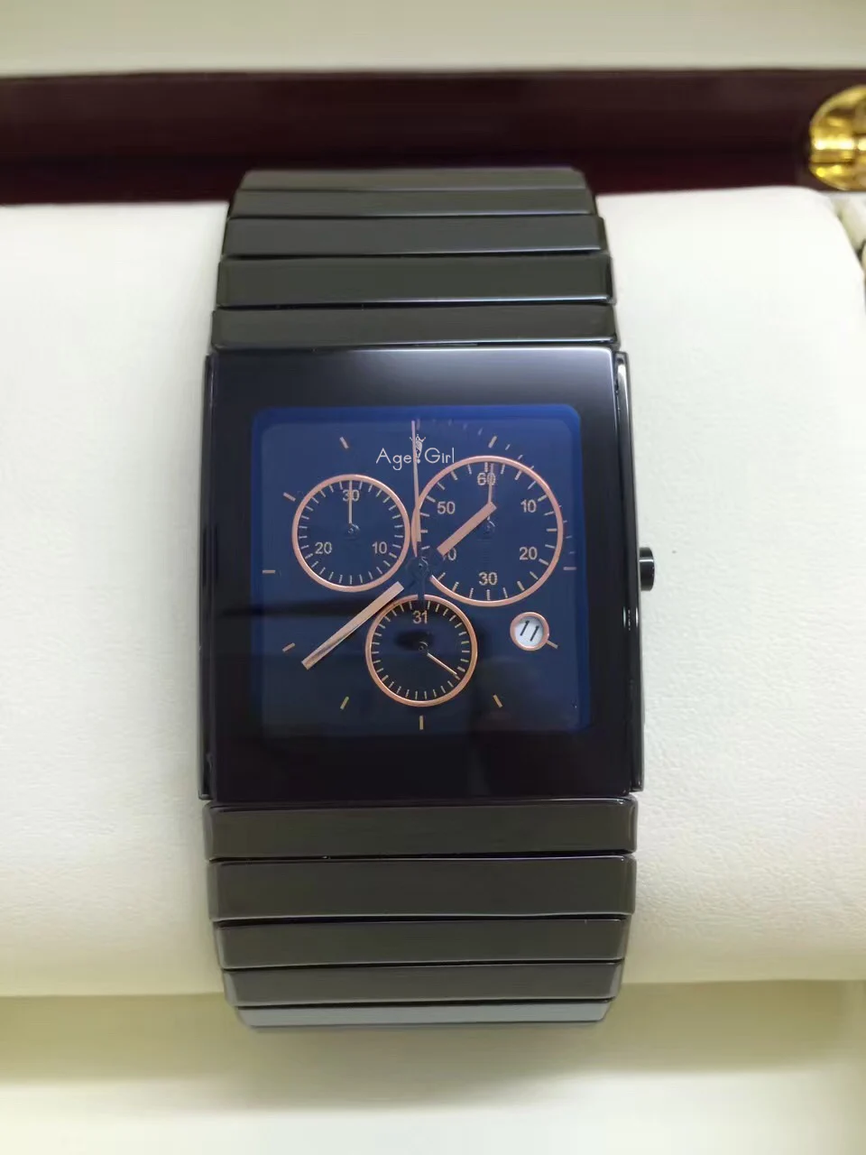 Мужские лучшие брендовые роскошные керамические кварцевые часы женские квадратные XL платье наручные часы для влюбленных HIGH-TECH керамические часы высокого качества AAA