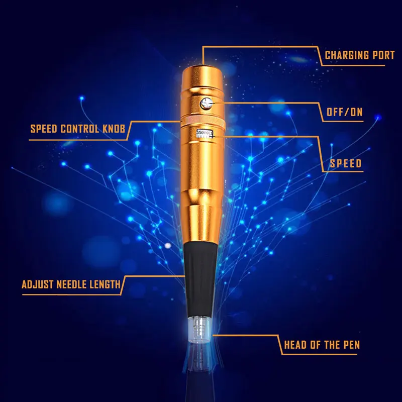 Permanent Makeup Tattoo Machine Pen Kit Professional Electric eyebrow tattoo Gun For Tattoos eyebro