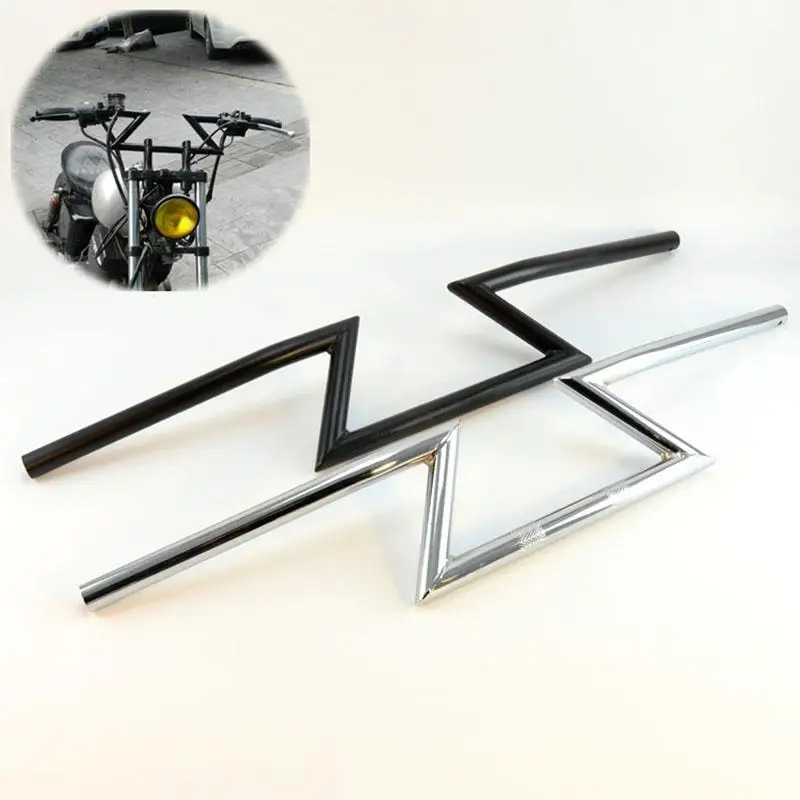 HiMISS 7/8 &quot22 мм мотоциклетный руль Z-образный для Honda Yamaha Suzuki Kawasak | Автомобили и