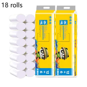 

Ultra Plush Toilet Paper,Hygienic Roll Paper Affordable Coreless Special Paper Towels Toilet Paper