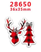 28650 30 шт. плоское украшение из смолы Рождество смолы pr28695 - Цвет: 28650