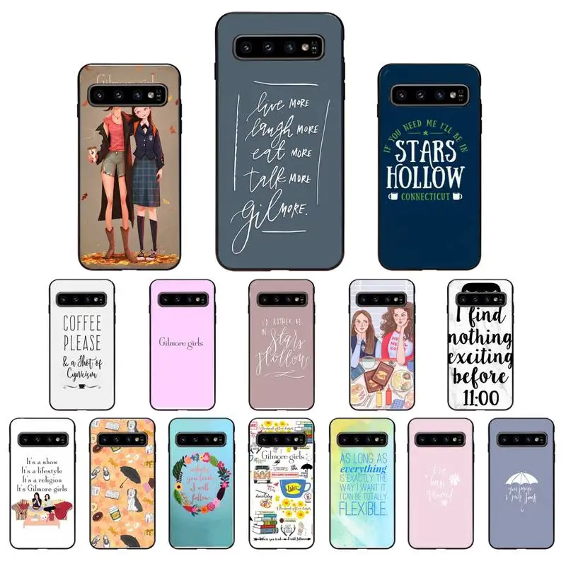 Чехлы для телефонов девочек Gilmore с люком Samsung Galaxy S20 Ultra Plus S10 S9 S8 S7 Edge S21 | Мобильные