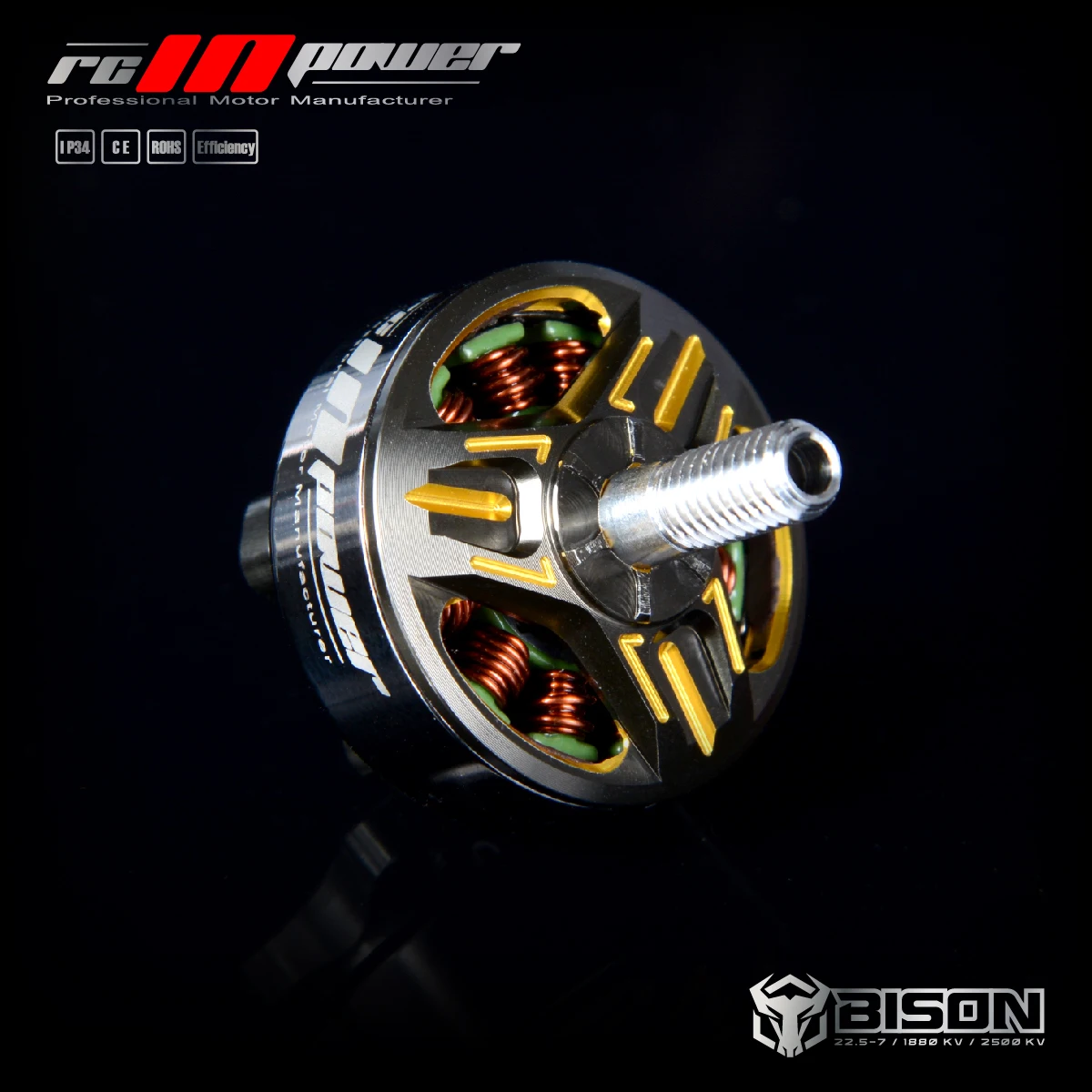 RCINPOWER BISON 22 5-7 кв 4S/6S 5 &quotдвигатель для фристайла радиоуправляемых FPV гоночных