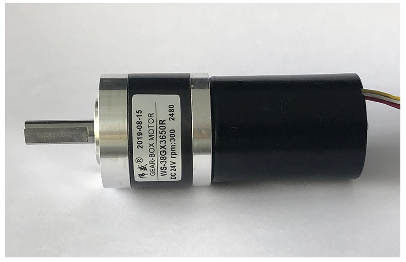 24V бесщеточный планетарный редуктор 3650 DC мотор-редуктор 12V долгий срок службы micro скорости Медленно двигателя