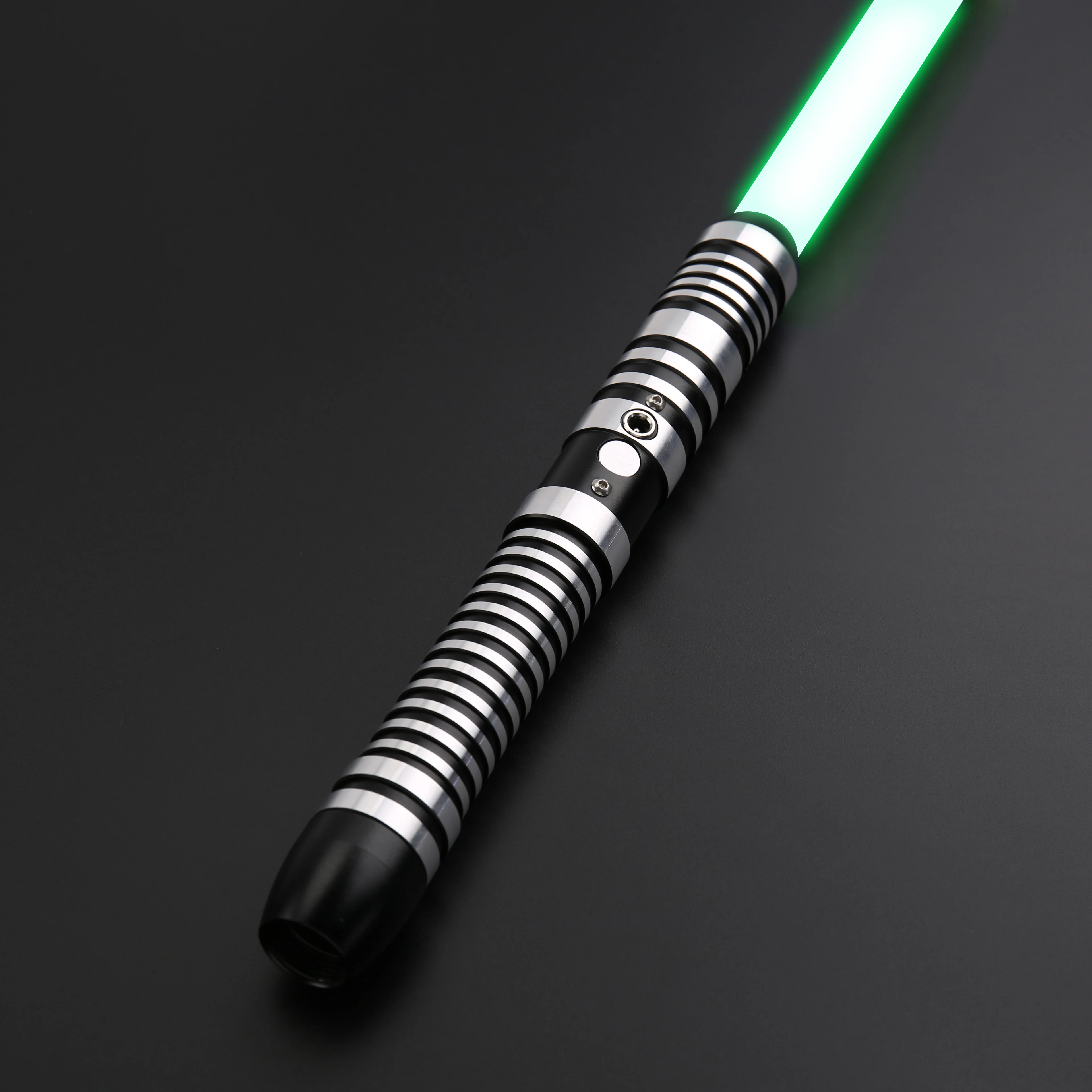 TXQSABER Косплэй RGB световой меч металлическая ручка 7/8 дюймов лезвие тяжелый дуэль 6