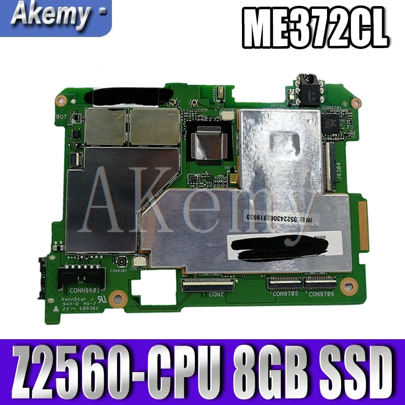 Новый оригинальный для ASUS Fonepad 7 LTE ME372CL ME372C ME372 планшеты материнская плата для ноутбука mianboard материнская плата W/Z2560-CPU 8 ГБ SSD Новый оригинальный для ASUS Fonepad 7 LTE ME372CL ME372C ME372 планшеты материнская плата для ноутбука mianboard материнская плата W/Z2560-CPU 8 ГБ SSD
