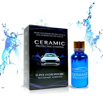

Car Hydrophobic ceramic Liquid With Sponge towels Supplies Waxes Care Detailing Anti-scratch