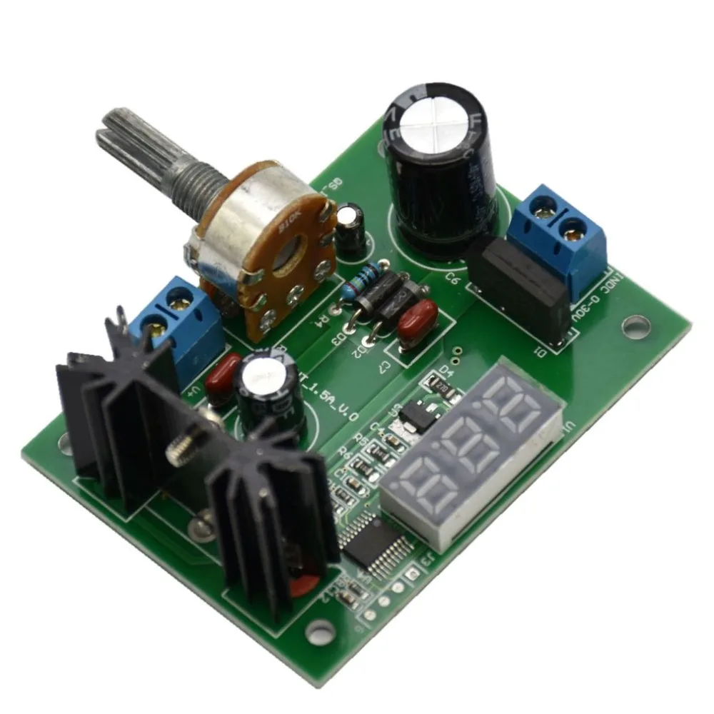 LM317 DC-DC понижающий преобразователь модуль линейной платы LM317 регулируемый регулятор напряжения источник питания