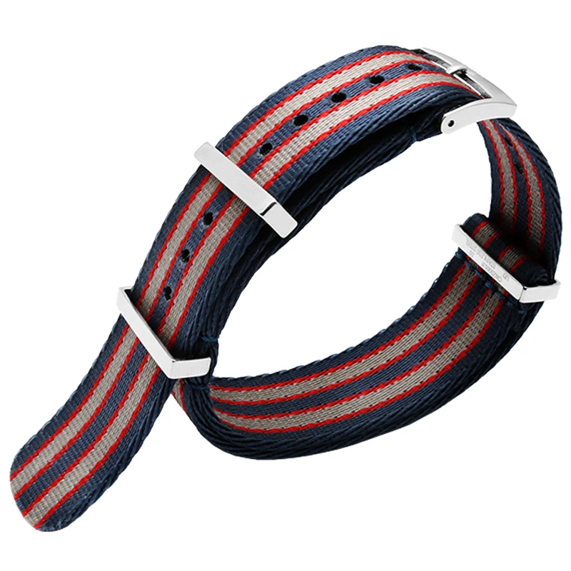 Cinturino In Nylon Di Alta Qualità Per Omega Seamaster 300 Ghost Party 20Mm 22Mm Cinturino Per Orologio