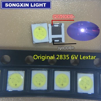 

200PCS LEXTAR For maintenance Konka Changhong Amoi LCD TV backlight LED strip lights 1210 3528 2835 SMD LED beads 6V