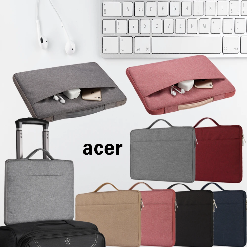 

Laptop Sleeve Bag for Acer Swift 1/3/5/7/Switch One 10/V 10/TravelMate P2/P6/B1 TMB117 Laptop Shockproof Computer Notebook Bag