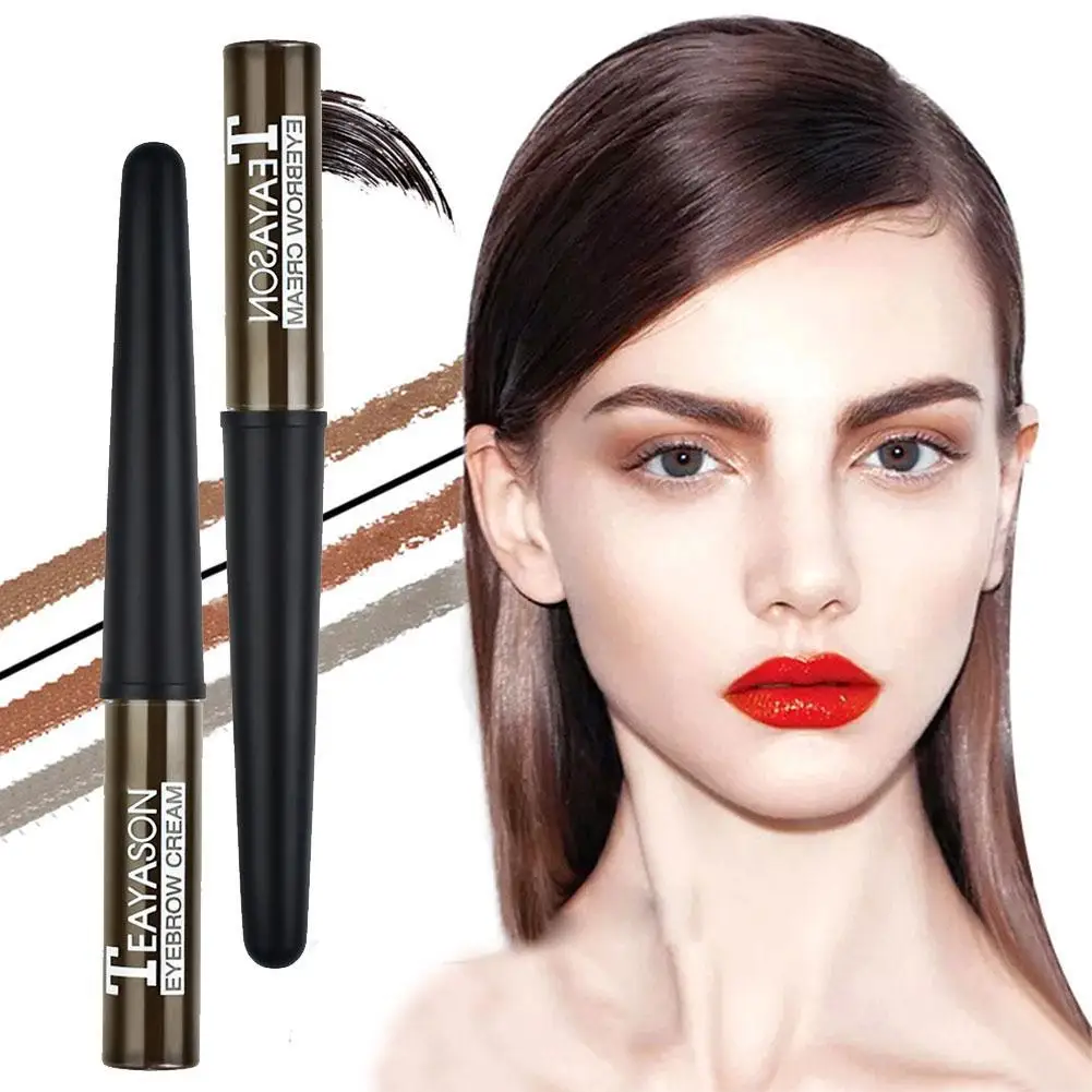 Matte Eyebrow Gel Professional Waterproof Dye Eyebrow Cream Natural Eyebrow Lasting Makeup Tool 3 Colors