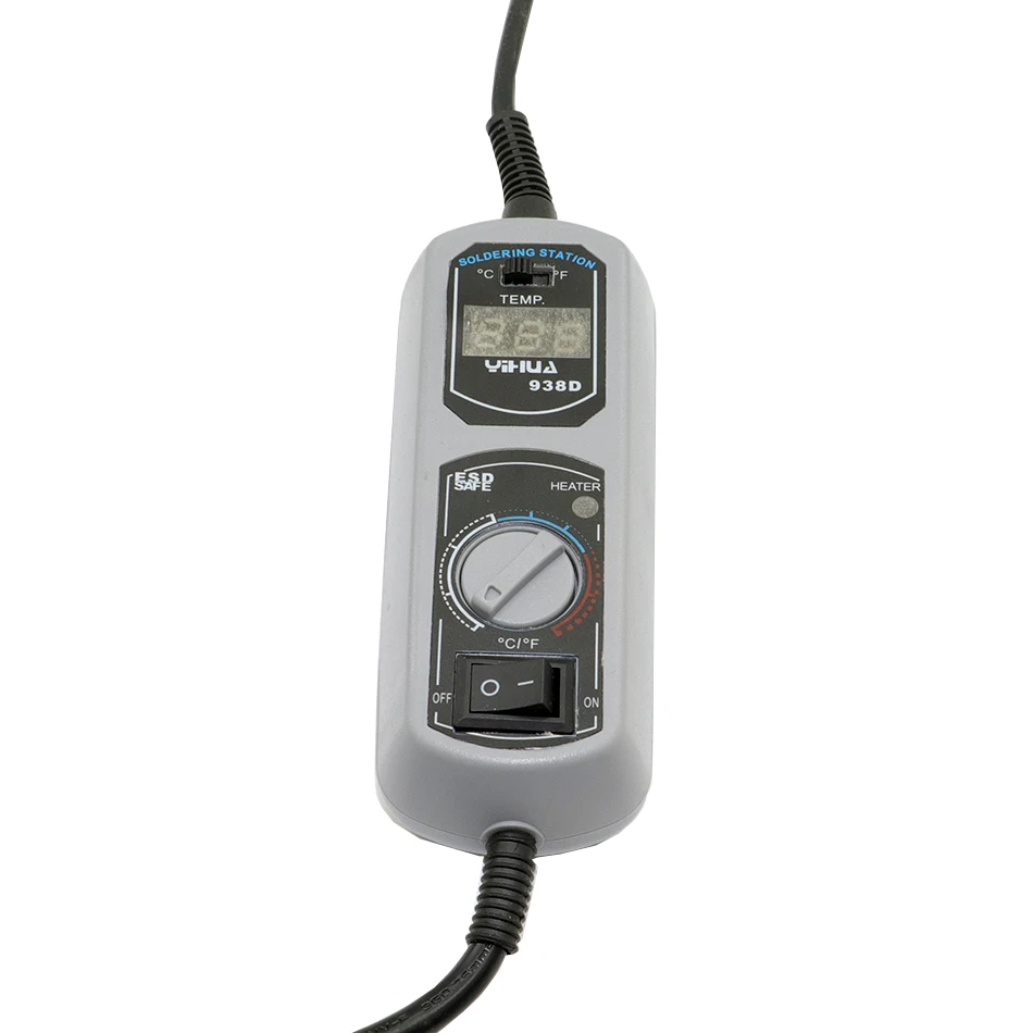 YIHUA 938D 휴대용 핫 핀셋 미니 납땜 스테이션, BGA SMD 수리용 핫 핀셋, EU, US, AU 플러그, 110V, 220V