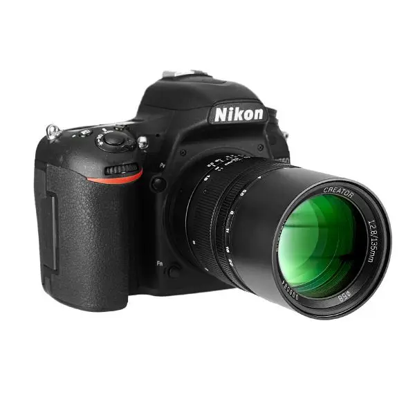 Объектив Mitakon Zhongyi Creator 135 мм f/2 8 Mark II для Nikon F крепление DSLR камеры D850 D810 D800 D750 D610 D7100