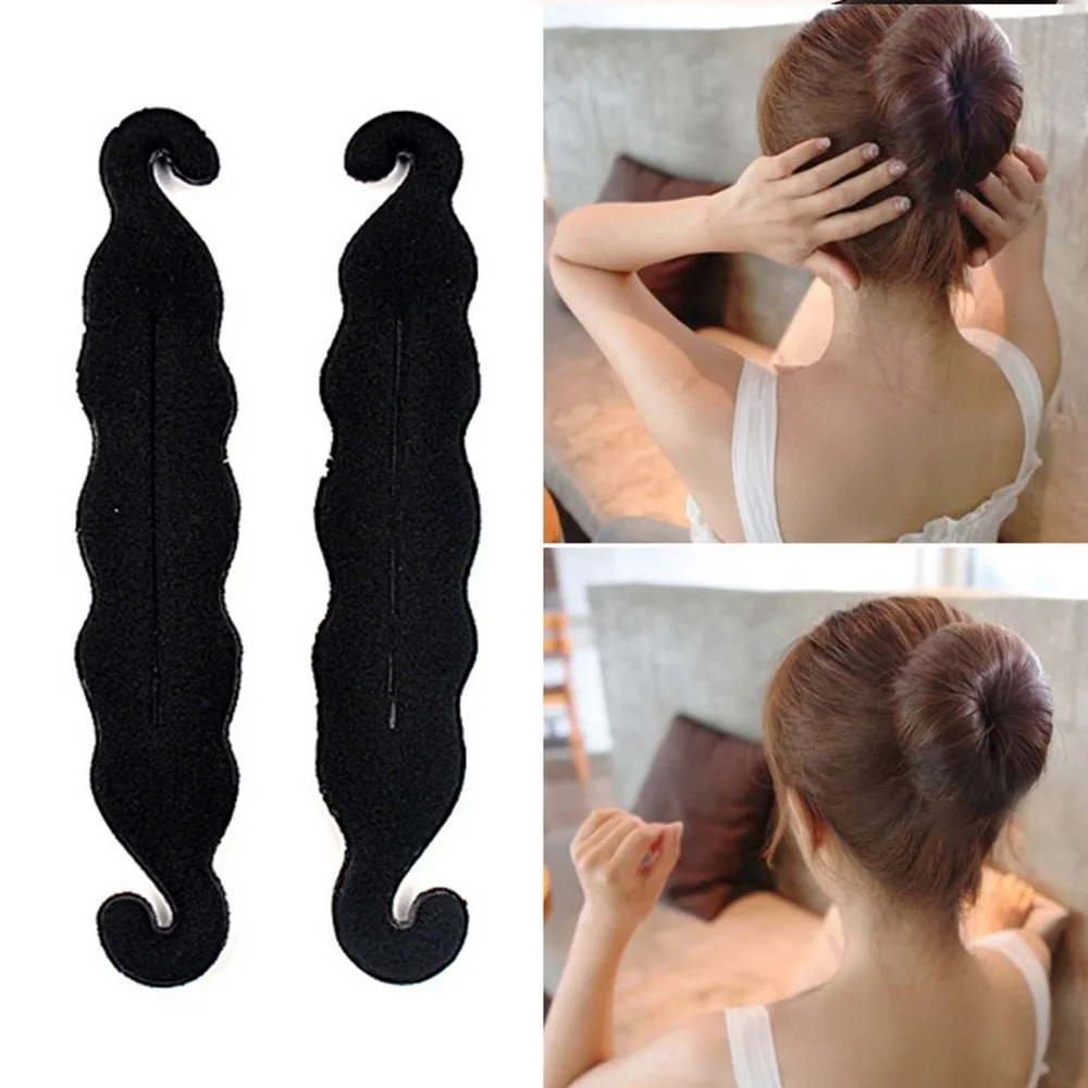 Schiuma Magica Twist Sponge Hair Sponge Copricapo Dispositivo Bun Fascia Per Capelli Accessori Per Cucire Strumenti Di Moda Per Donne Ragazze