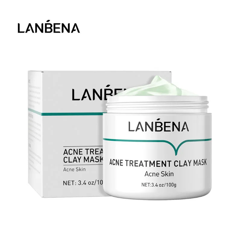 LANBENA для лечения прыщей очищает Маска масло Управление сжимает поры акне