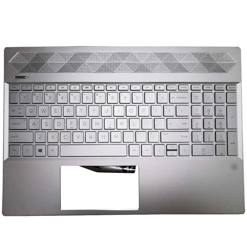 For HP Pavilion 15-CS 15-CW Laptop LCD Back Cover/Hinges/Hinge Cover/Palmrest Backlit Keyboard/Bottom Case L28379-001 L24753-001 