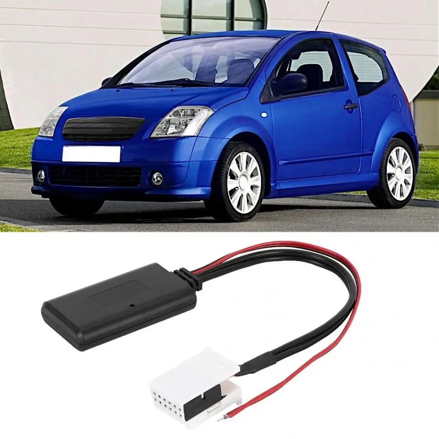 12Pin Bluetooth модуль беспроводной Радио стерео Aux кабель адаптер кабель для Citroen C2 C3 C4 C5 C6 C8 для peugeot 207 307 308 407