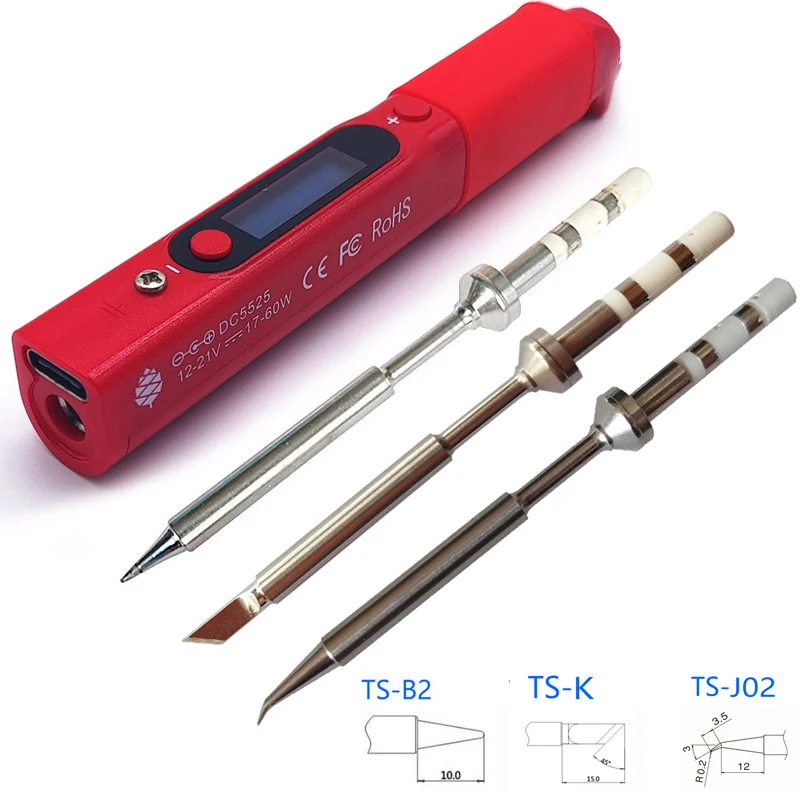 lincoln electric ac 225 arc welder Pine64 Intelligent Type-C DC525 Rapid Temperature Rise Portable Electric Mini Smart Soldering Iron Pinecil B2 D24 K J02 Tip hot stapler plastic repair Welding Equipment