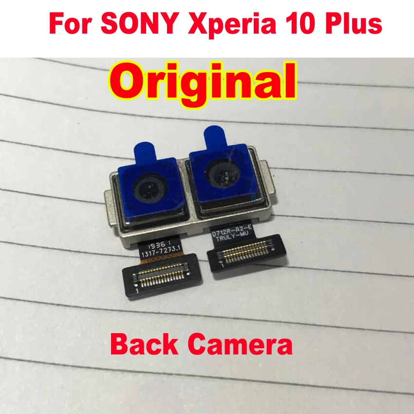 100% Оригинальный протестированный рабочий большой 12MP + 8MP двойной основной задний