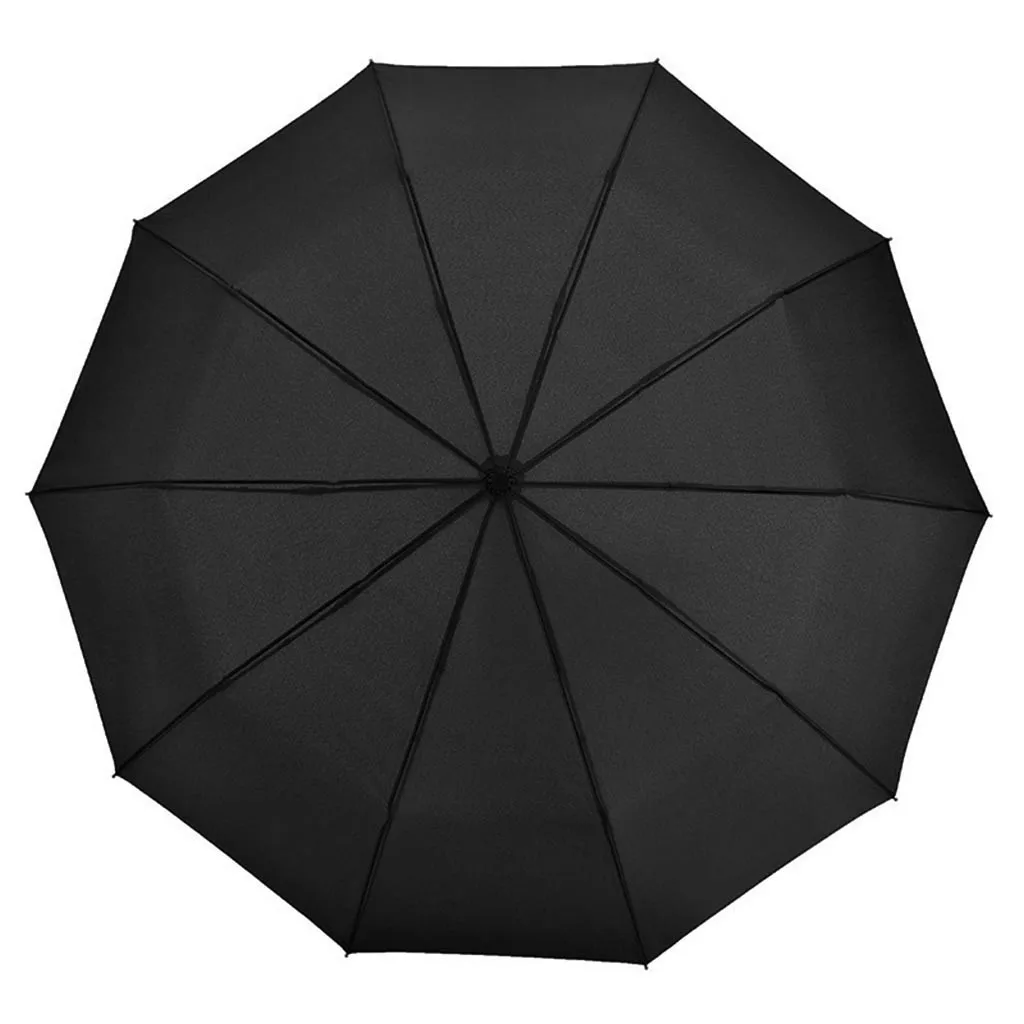Ветрозащитный Зонт, автоматические компактные зонты, десять костей, складные зонты, роскошный большой зонт от дождя, солнечный зонт