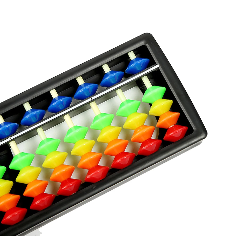 13 Column Toys Calculating Tool Educational Kids Colorful Beads Soroban Gift Abacus Mathematics Intelligence Learning Arithmetic
