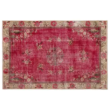 

Handmade Natural Vintage Turkish Area Rug 180x267 Cm-5'11''X8'9''