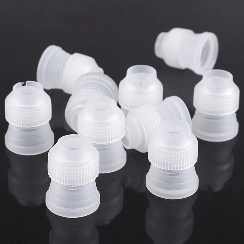 

10Pcs Coupler Adaptor Icing Piping Nozzles Tips Cake Cream Flower Decoration Pastry Tools Baking Accessories