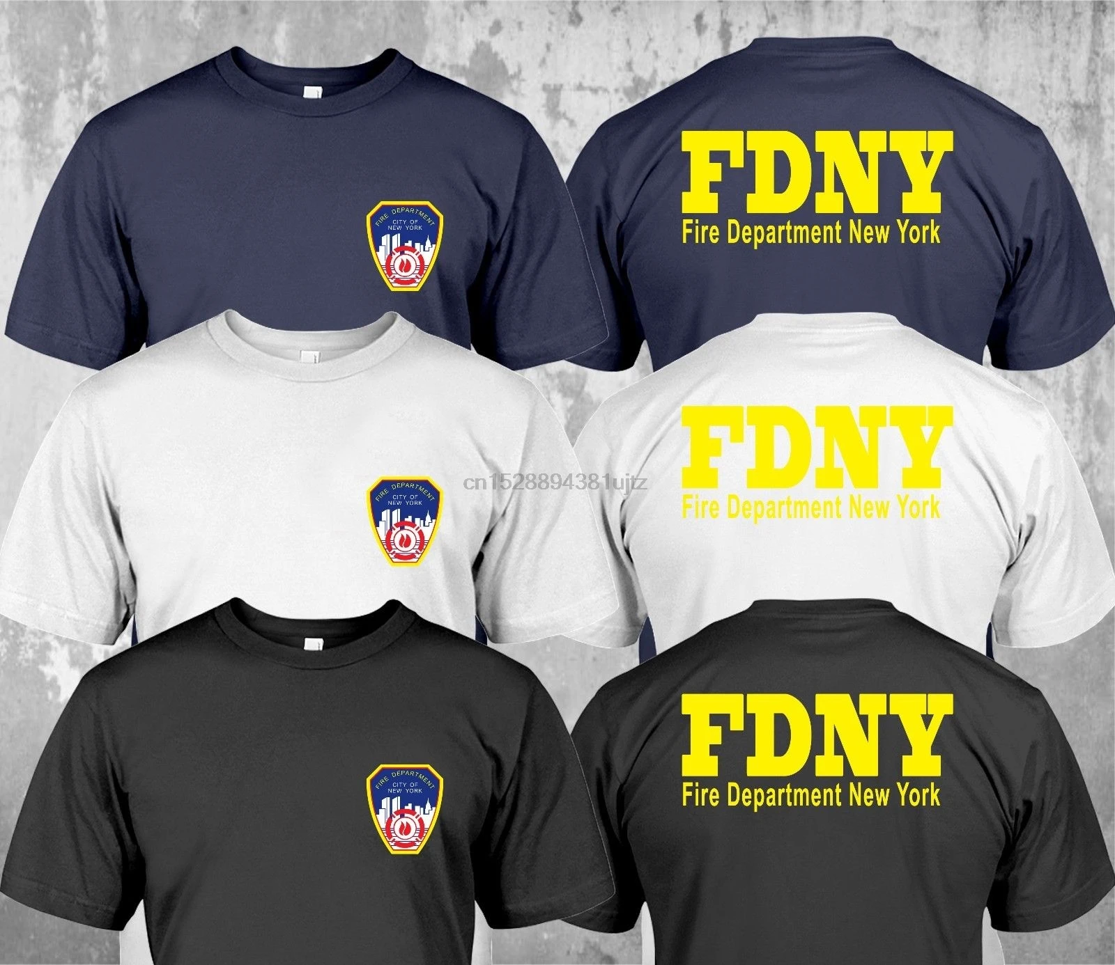 Нью Йорк пожарный отдел шоу ТВ Duty Shirt спасательная футболка| |