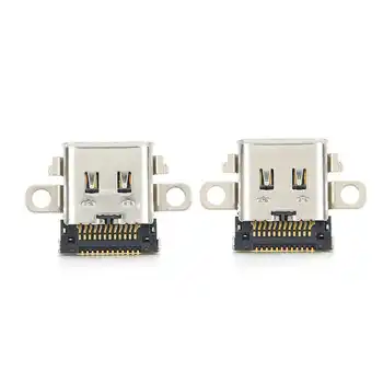

2Pcs Charge Port Interface for Nintendo Switch NS Game Machine Power Supply Type-C