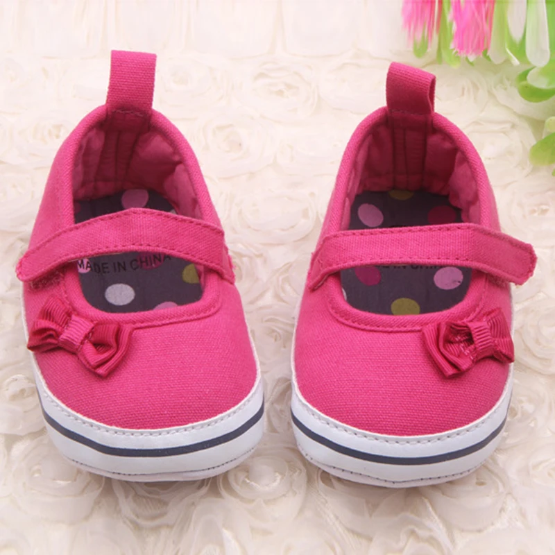 Обувь для маленьких девочек от 0 до 18 месяцев Мягкая дышащая нескользящая обувь для новорожденных принцесс
