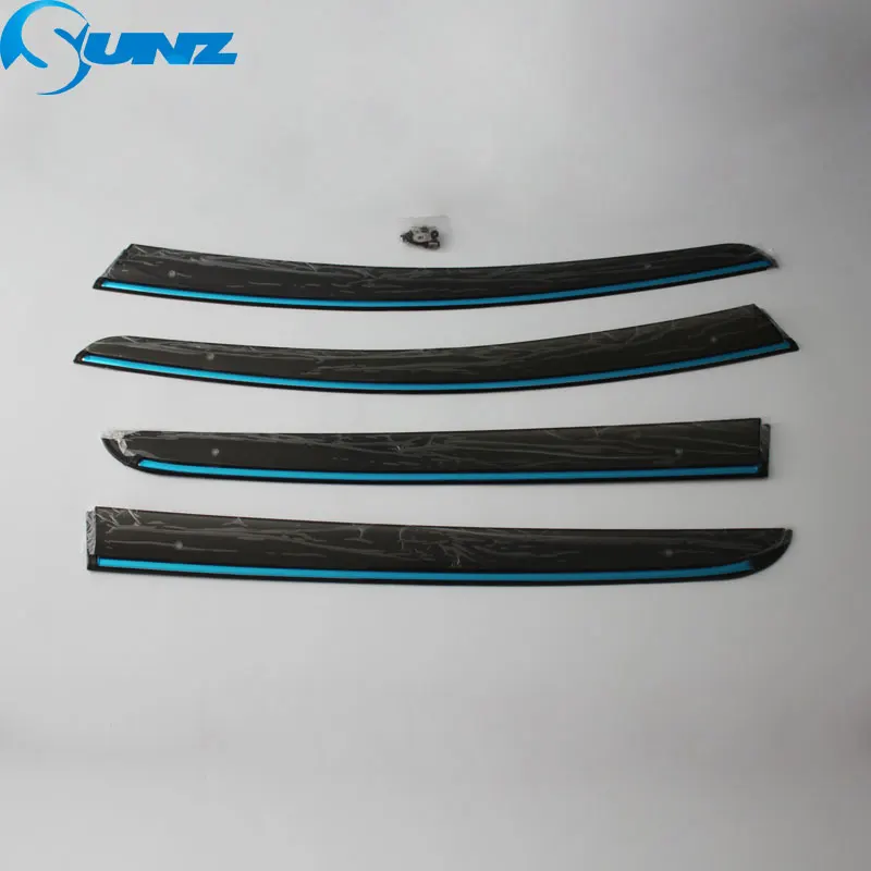 chrome strip Дыма боковых окон для PEUGEOT 206 2004 2005 2006 2007 2008 2009 2010 2011 2012 2013 SUNZ - Цвет: chrome strip