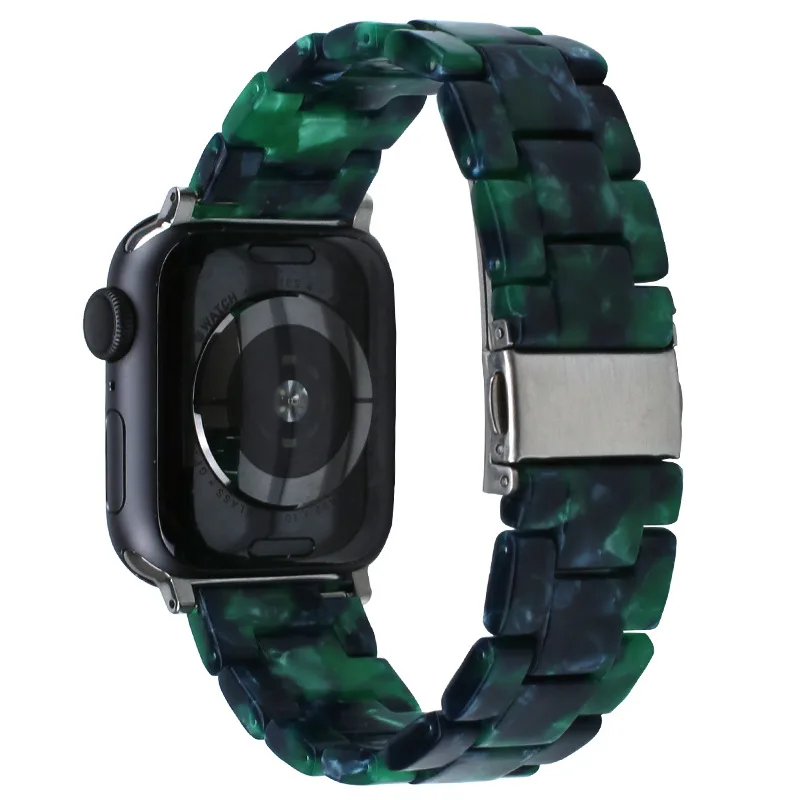 Essidi горячий полимерный браслет ремешок для Apple Watch Series 5 4 3 2 1 Женский Мужской умный Браслет Петля для Iwatch 38 40 42 44 мм