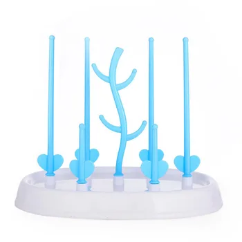 

Baby Tool Cleaning Removable Accessories Useful Infant Tree-shaped Kitchen Home Bottle Drying Drainer