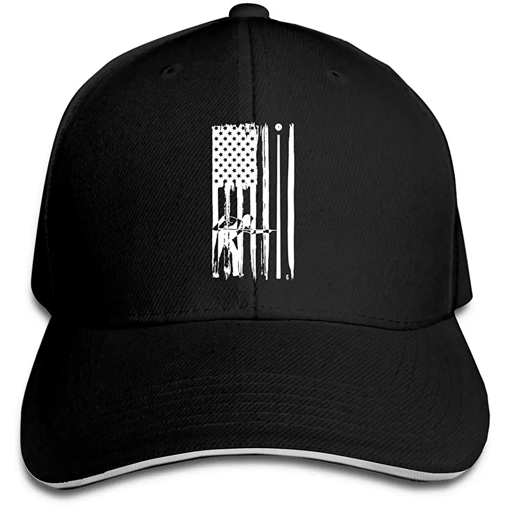 Мужская Женская бейсбольная кепка с флагом США, бейсбольная кепка