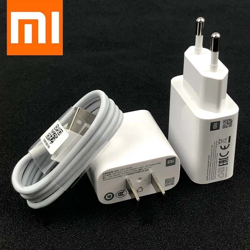 Xiao mi redmi 7a зарядное устройство EU 10 Вт usb настенное зарядное устройство адаптер питания для redmi 7 6a 5a 4a a2 lite 4x note 4 mi 2 3 мобильный телефон