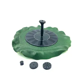 

Mini Solar Powered Fountain 1.4W Lotus-Shaped Solar Solar 7V Power Pump, and Fountain Garden For Yard Waterproof Water Pump H5U0