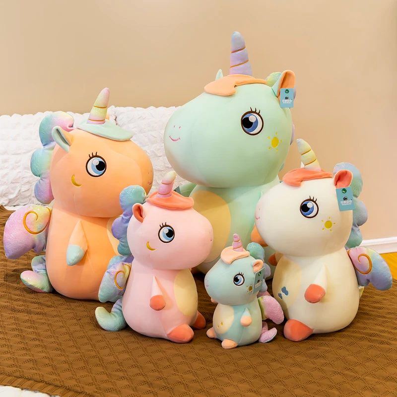 Chubby Giant Unicorn Plush Toy