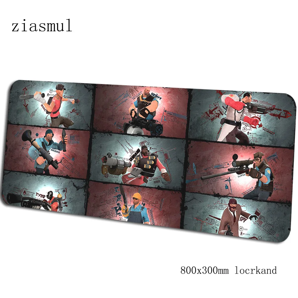 Team fortress 2 padmouse 80x30 см игровой коврик для мыши игровой красочный Коврик для мыши геймерский компьютерный стол великолепный коврик notbook mousemat pc - Цвет: pattern 10