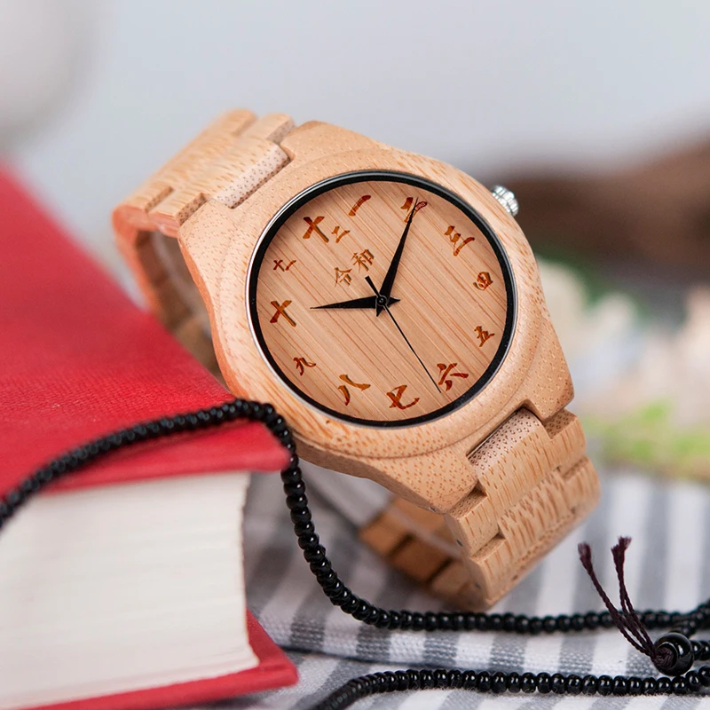 ブランド BOBO BIRD часы для мужчин Япония Движение Мужские t часы для мужчин s часы лучший бренд класса люкс из бамбука наручные часы OEM Прямая поставка