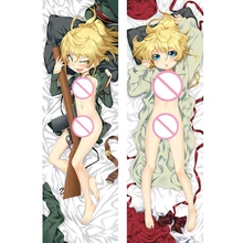 Anime Youjo Senki Tanya von Degurechaff Dakimakura Hugging Body Pillowcase Saga of Tanya the Evil Pillow
