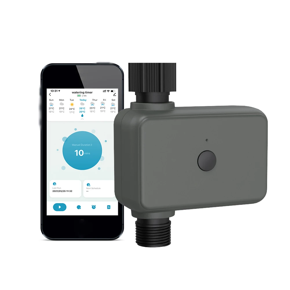 Intelligent Water Timer Tuya App Bt Rain Delay Programmable Irrigation