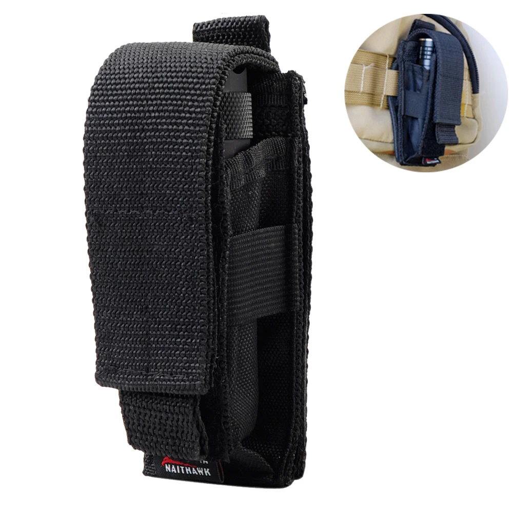 

Adjustable Flashlight Holster Torch Pouch Pouch Knife Holder Pocket Military Waist Belt Bag Anti Theft Bag for Outdoor Sports