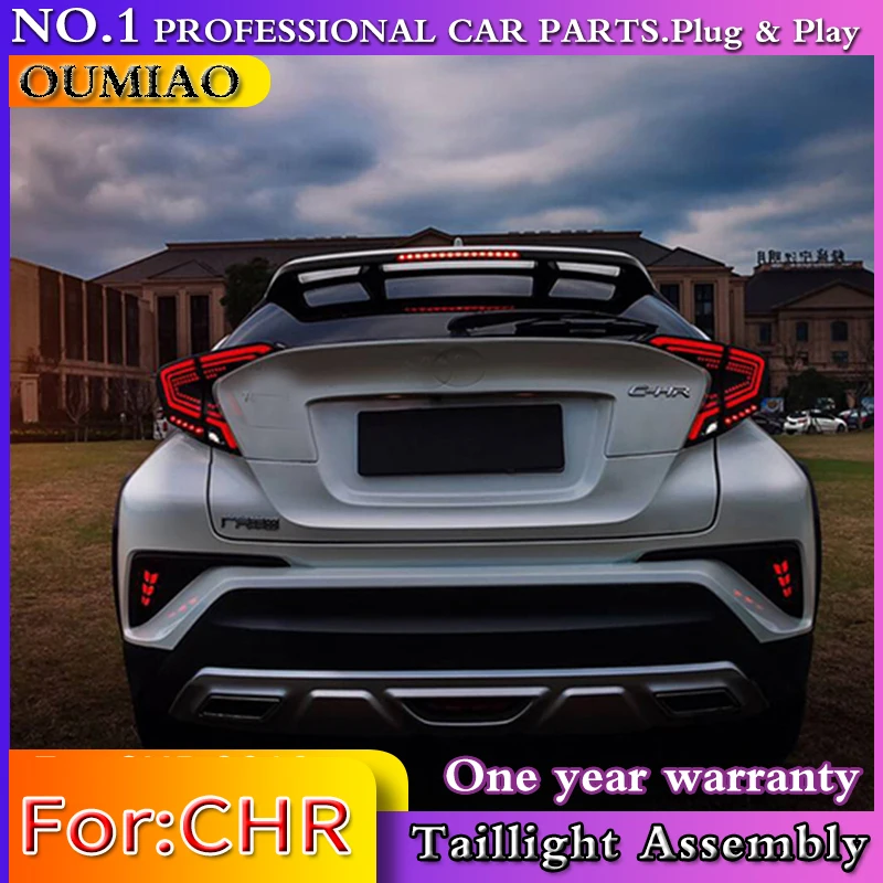 Аксессуары для автомобиля задние фонари Toyota 2017 2018 CH R C HR ЧР светодиодные фары