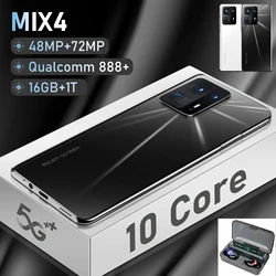 MIX4 New Original Global Version Mobile Phone 16GB+1T 7300mah смартфоны Smartphone Fingerprint Unlock Face Recognition Phones