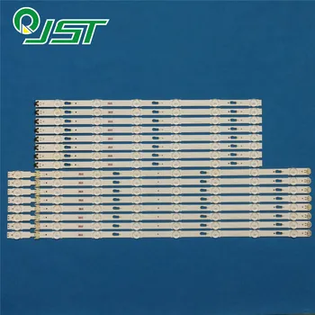 

99% New 16pcs/Kit LED strips for SAMSUNG 60 TV UE60JU6050U UA60JU6470U UN60JU7090F UE60JU6000K BN96 34805A BN96 34806A