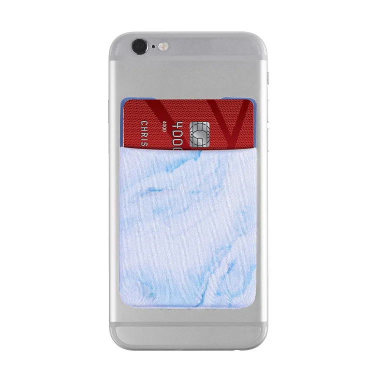 

Anti-RFID Anti-Scanning Card Holder C Type Lycra Phone Back Sticker Large-Volume Earphones Storage Bag Hot Selling Currently Ava