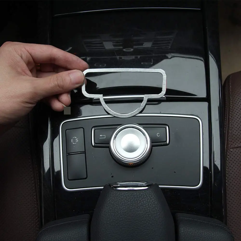 Интерьер из алюминиевого сплава Medio Кнопка Крышка отделка для Mercedes Benz GLK X204 E Class W212