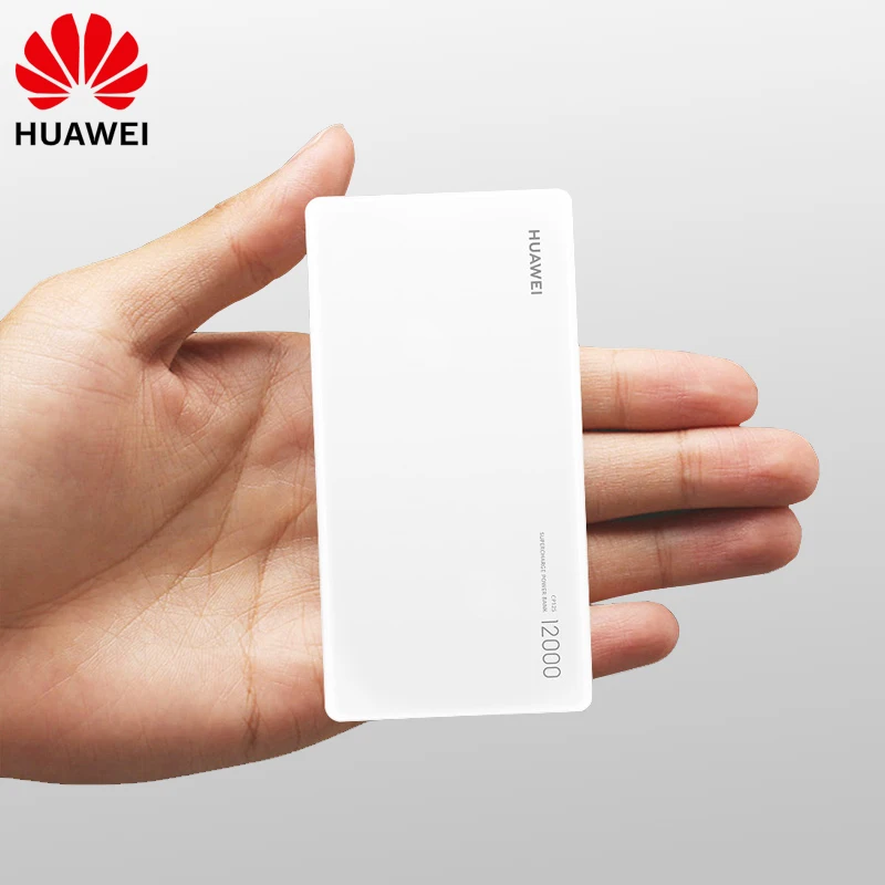 Photo Product HUAWEI Power Bank 12000mAh Portable Charger External Battery PowerBank PD Two-way Fast Charging 3.0 PoverBank for Huawei Xiaomi
